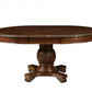 HomeRoots 30' x 48' x 66' Wood Poly-Resin Veneer And Engineered Wood Dining Table Cherry