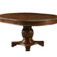 HomeRoots 30' x 48' x 66' Wood Poly-Resin Veneer And Engineered Wood Dining Table Cherry