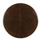 HomeRoots 30' x 48' x 66' Wood Poly-Resin Veneer And Engineered Wood Dining Table Espresso