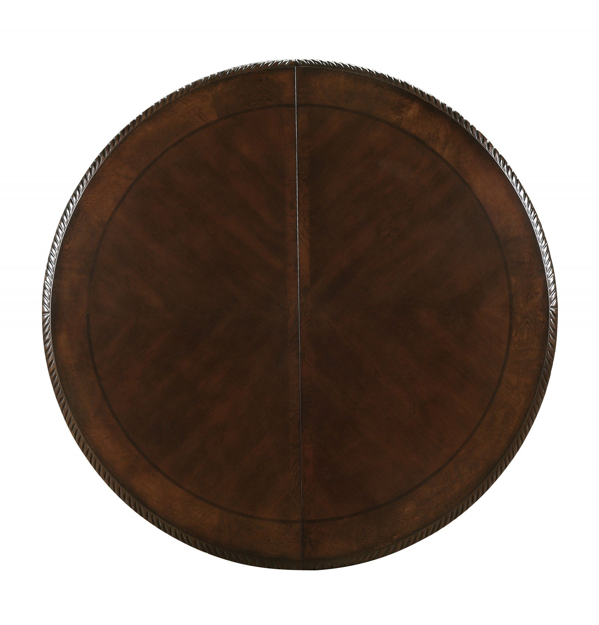 HomeRoots 30' x 48' x 66' Wood Poly-Resin Veneer And Engineered Wood Dining Table Espresso