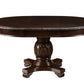 HomeRoots 30' x 48' x 66' Wood Poly-Resin Veneer And Engineered Wood Dining Table Espresso