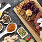 HomeRoots 31" Artisan Organic Anti Bacterial Cutting Board in Natural Wood Finish