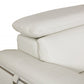 HomeRoots 31" Fashionable Leather Chair in White Finish