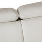 HomeRoots 31" Fashionable Leather Chair in White Finish
