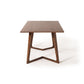 HomeRoots 31" Walnut Wood And Veneer Dining Table