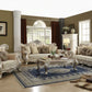 HomeRoots 31" x 31" x 24" Marble Wood End Table With Champagne Finish