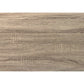 HomeRoots 31.5" X 47.5" X 30" Hollow Core Particle Board Metal Dining Table in Dark Taupe Finish