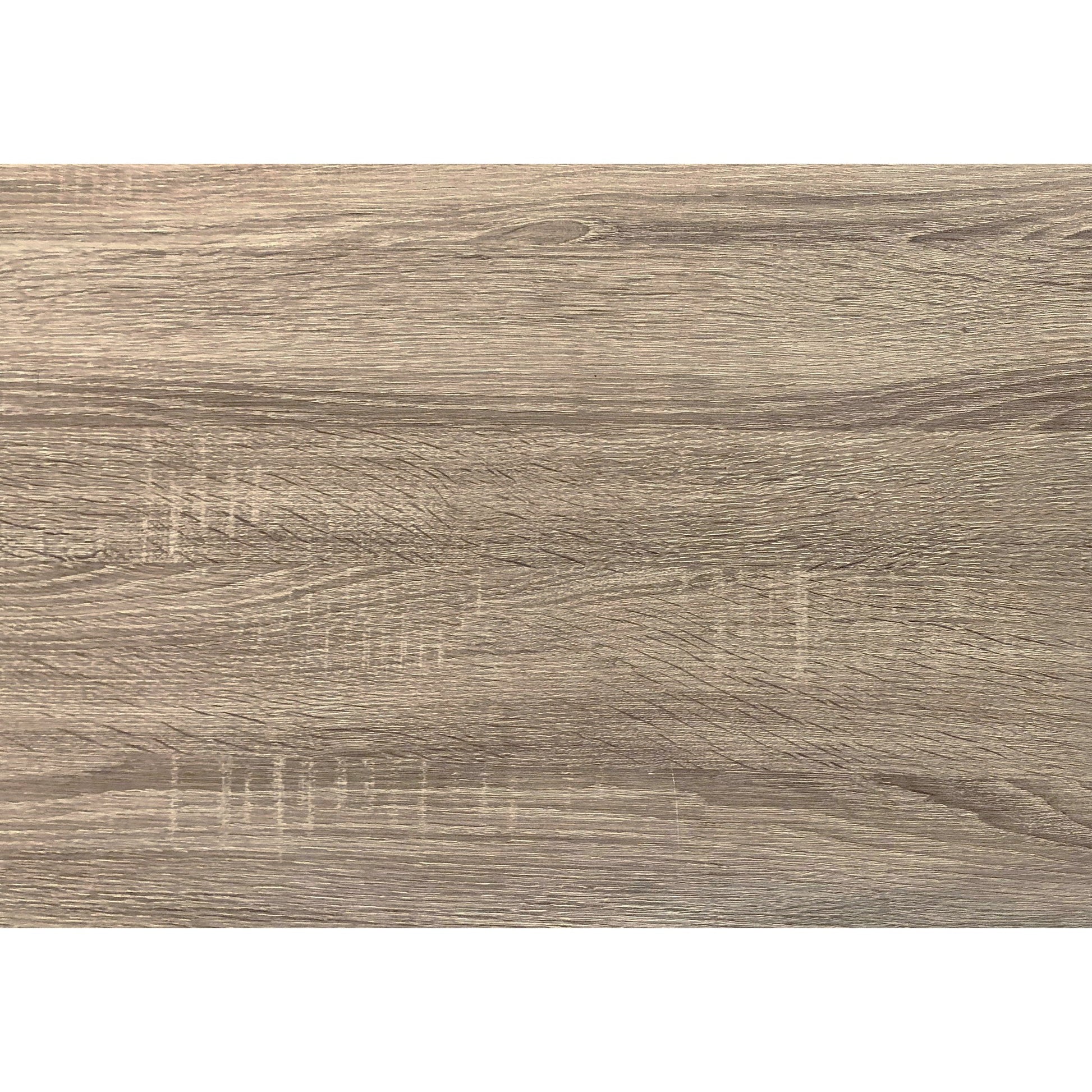 HomeRoots 31.5" X 47.5" X 30" Hollow Core Particle Board Metal Dining Table in Dark Taupe Finish