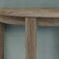 HomeRoots 33" End Table With Shelf in Deep Taupe Finish