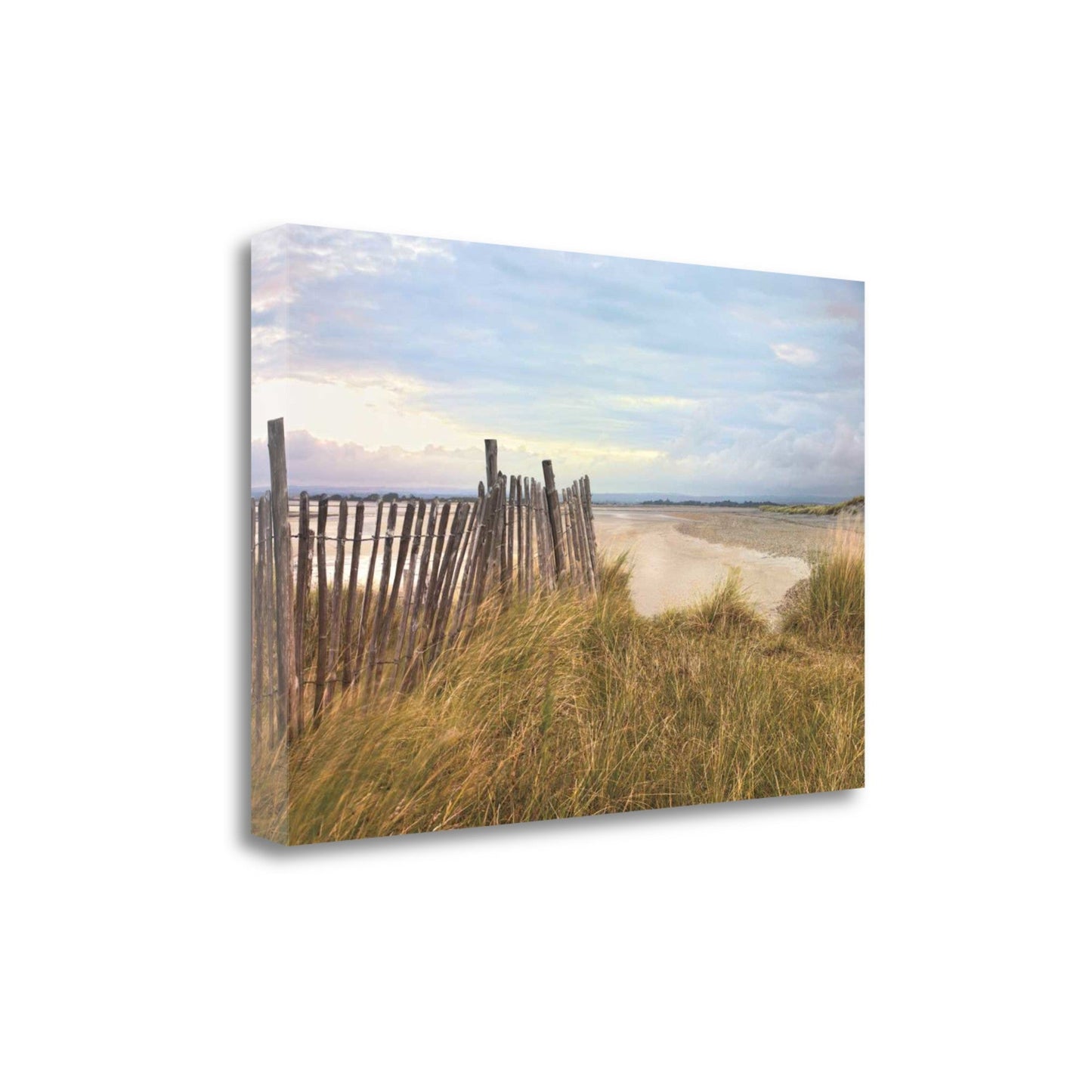 HomeRoots 34" Beyond the White Sandy Beaches Giclee Wrap Canvas Wall Art