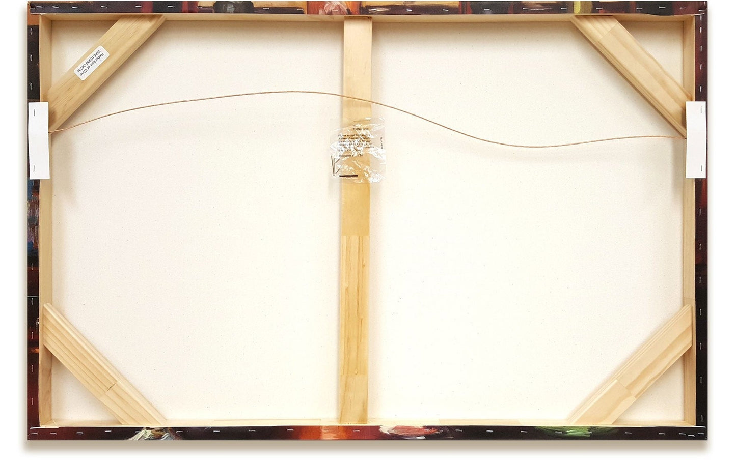 HomeRoots 34" Gleam and Glow Pastel Blooms Giclee Wrap Canvas Wall Art