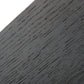 HomeRoots 35' Wenge Veneer and Stainless Steel Bar Table