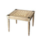 HomeRoots 36" Manufactured Wood Square Coffee Table in Gray Finish