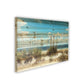 HomeRoots 36" Ocean Sand Dunes Wood Plank Wall Art