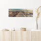 HomeRoots 36" Take a Walk to the Beach Wood Plank Wall Art