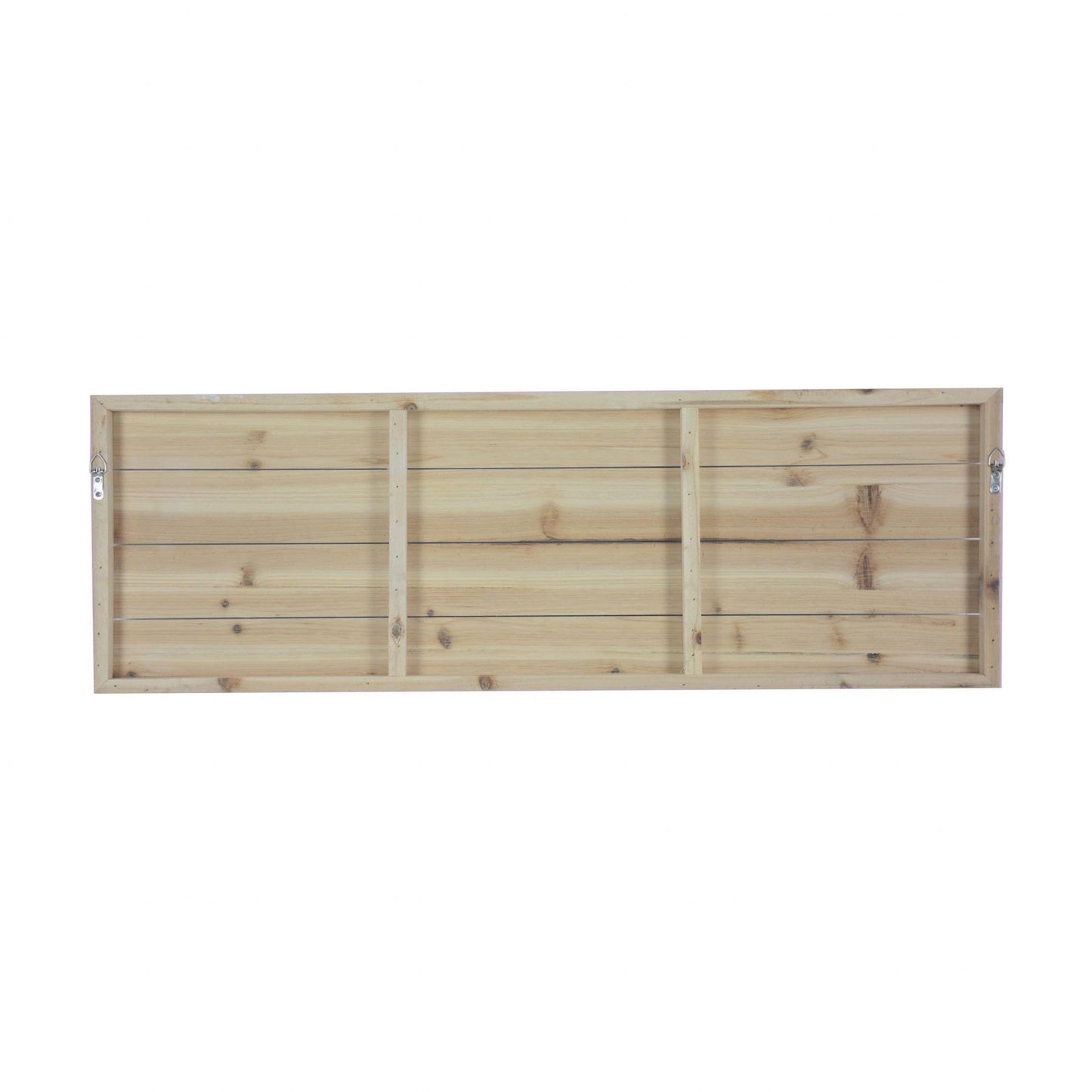 HomeRoots 36" Take a Walk to the Beach Wood Plank Wall Art
