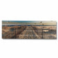 HomeRoots 36" Take a Walk to the Beach Wood Plank Wall Art