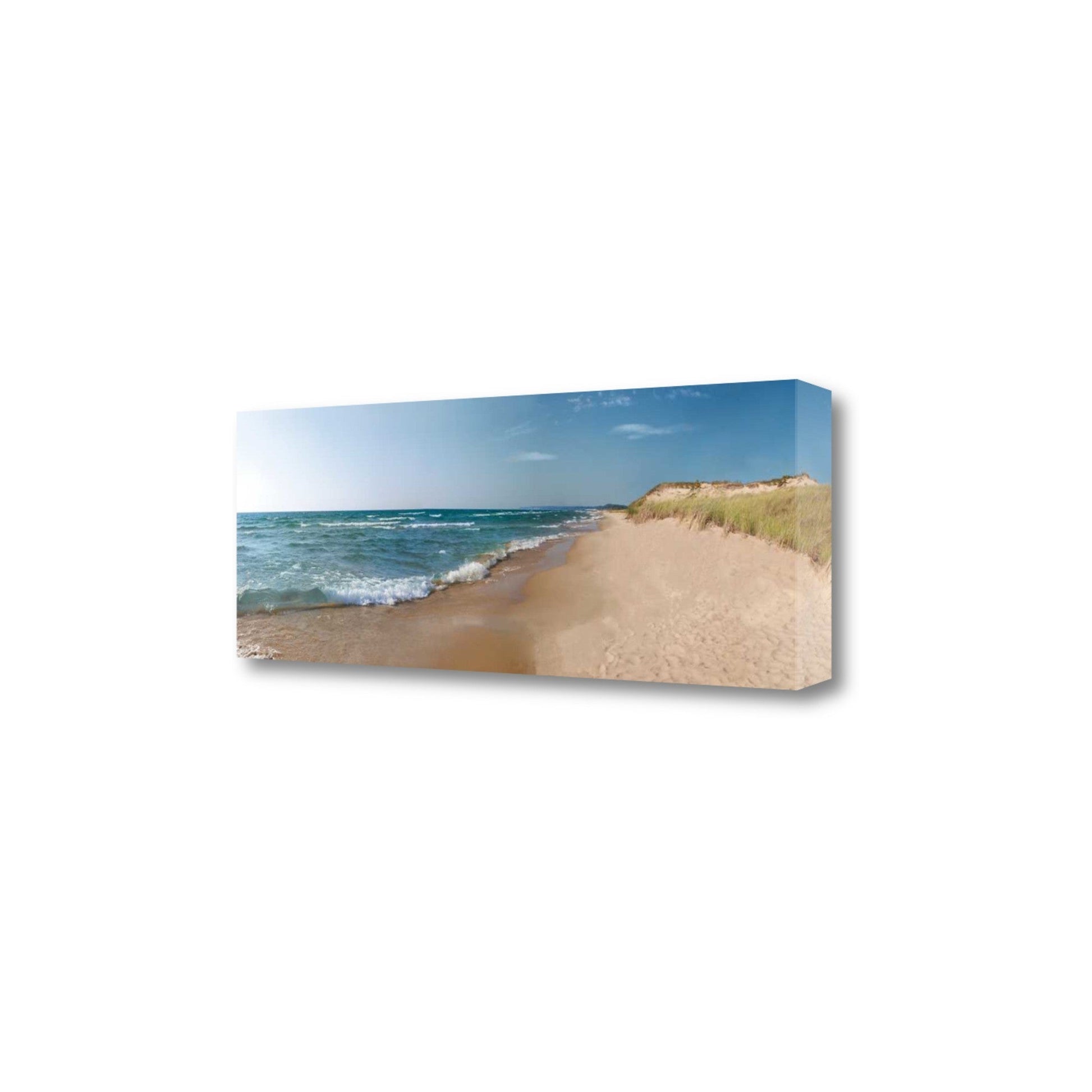HomeRoots 39" By the Sea Shore Giclee Wrap Canvas Wall Art
