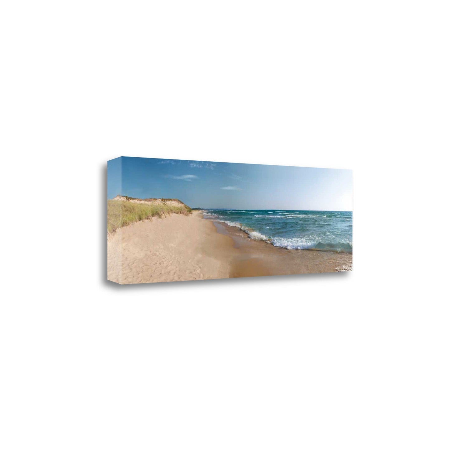 HomeRoots 39" By the Sea Shore Giclee Wrap Canvas Wall Art