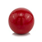 HomeRoots 4' X 4' X 4' Red Aluminum Poppy Sphere