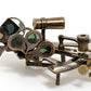 HomeRoots 4" x 4.5" x 2.5" Nautical Sextant in Wood Box Medium