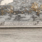 HomeRoots 4' x 6' Beige and Gray Distressed Area Rug