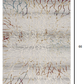 HomeRoots 4' x 6' Gold and Ivory Abstract Branches Area Rug