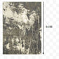 HomeRoots 4' x 6' Gray and Ivory Abstract Area Rug