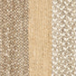 HomeRoots 4' x 6' Tan and Beige Bordered Area Rug