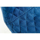 HomeRoots 41" Fabric And Metal Bar Stool In Blue