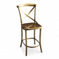 HomeRoots 42" Bar Stool in Antique Gold Finish