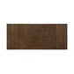 HomeRoots 42" x 96" x 30" Wood Dining Table in Dark Oak Finish