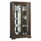 HomeRoots 44" x 19" x 78" Rectangular Display Cabinet In Tobacco Finish