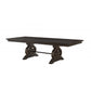 HomeRoots 45" x 104" x 30" Wood Dining Table in Rustic Walnut Finish