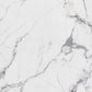 HomeRoots 47" White Faux Marble And Steel Coffee Table With Gold Base Finish