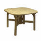 HomeRoots 47" x 47" x 30" Roundabout Table With Natural Wood Finish