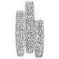 HomeRoots 47'H Rough Silver XXL Twigs Barrel Floor Vase
