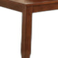 HomeRoots 48" x 24" x 16" 3-Piece Cherry Coffee And End Table Set