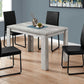 HomeRoots 48" x 32" x 30.5 " Grey Reclaimed Wood-Look Dining Table