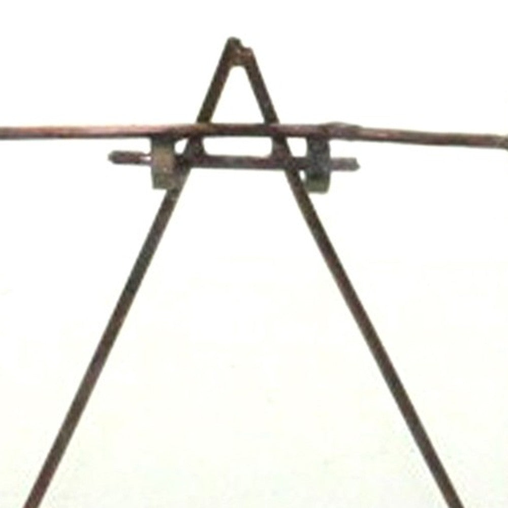 HomeRoots 4x6 Bronze Metal Vertical Glass Frame