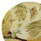 HomeRoots 5' Round Wool Coral or Ivory Area Rug