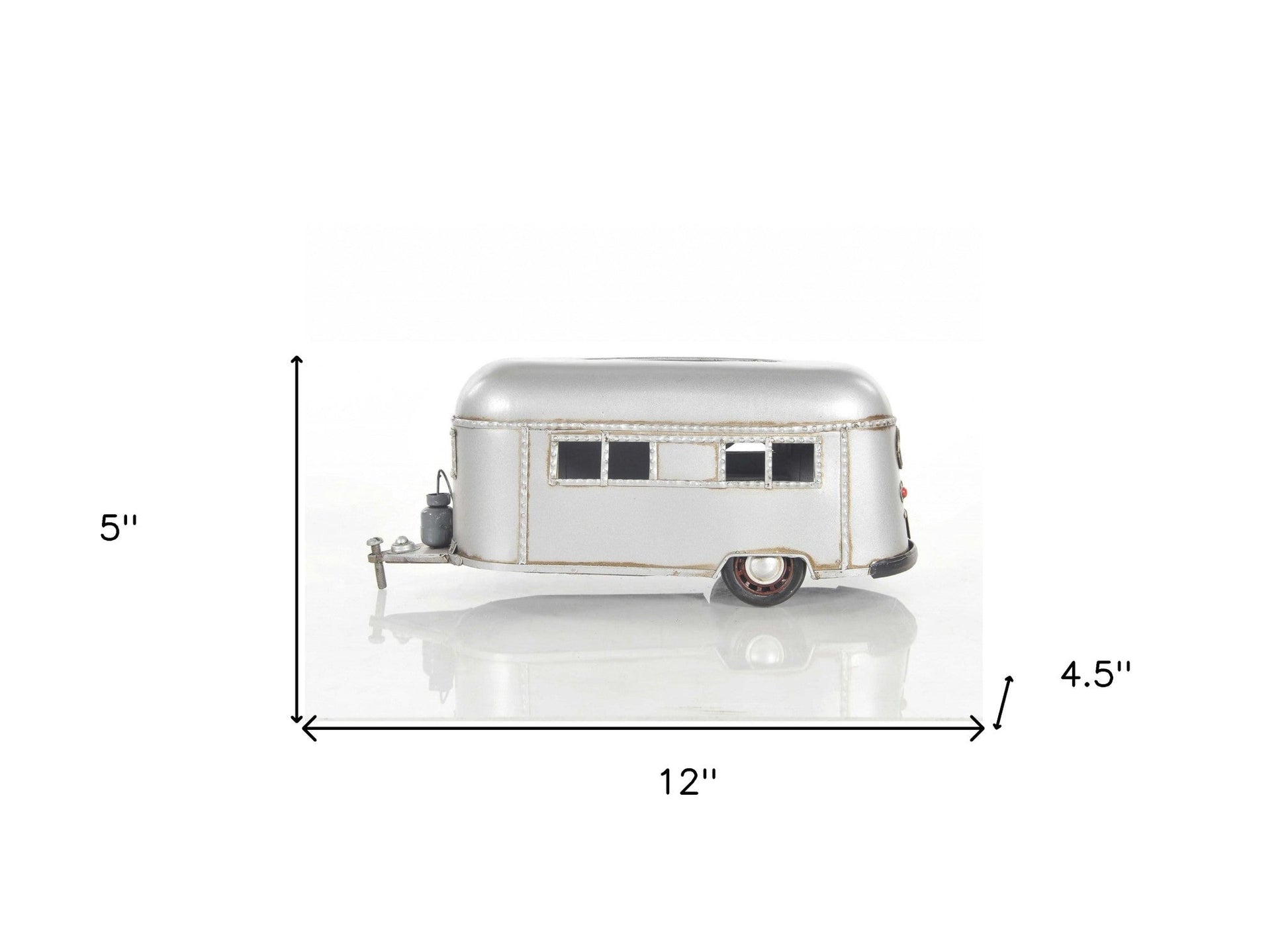HomeRoots 5" x 12" x 4.5" Camping Trailer Tissue Holder