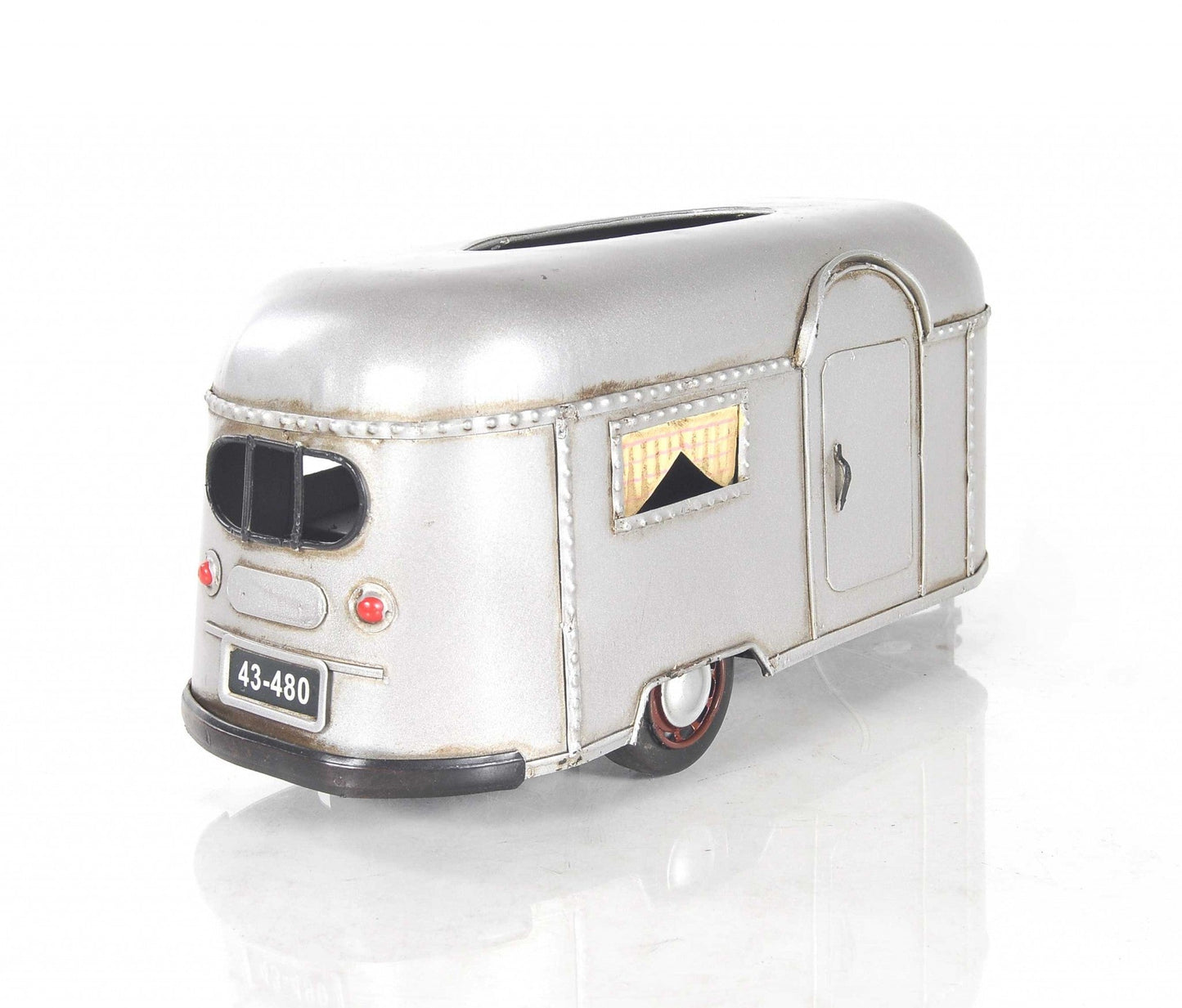 HomeRoots 5" x 12" x 4.5" Camping Trailer Tissue Holder