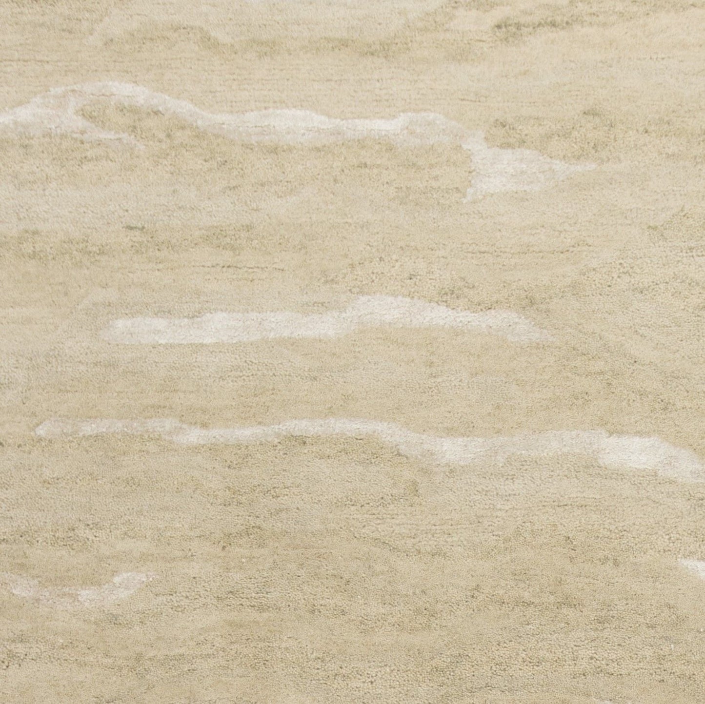 HomeRoots 5 x 7' Beige Hand Tufted Abstract Indoor Area Rug
