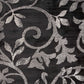 HomeRoots 5’ x 7’ Black Filigree Vines Area Rug
