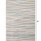 HomeRoots 5’ x 7’ Contemporary Waves Area Rug in Gray Finish