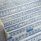 HomeRoots 5’ x 7’ Distressed Area Rug in Ivory and Blue Finish