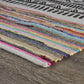 HomeRoots 5' x 7' Grayscale Geometric Center Area Rug