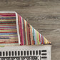 HomeRoots 5' x 7' Grayscale Geometric Center Area Rug