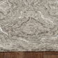 HomeRoots 5' x 7' Grey Hand Tufted Abstract Indoor Area Rug